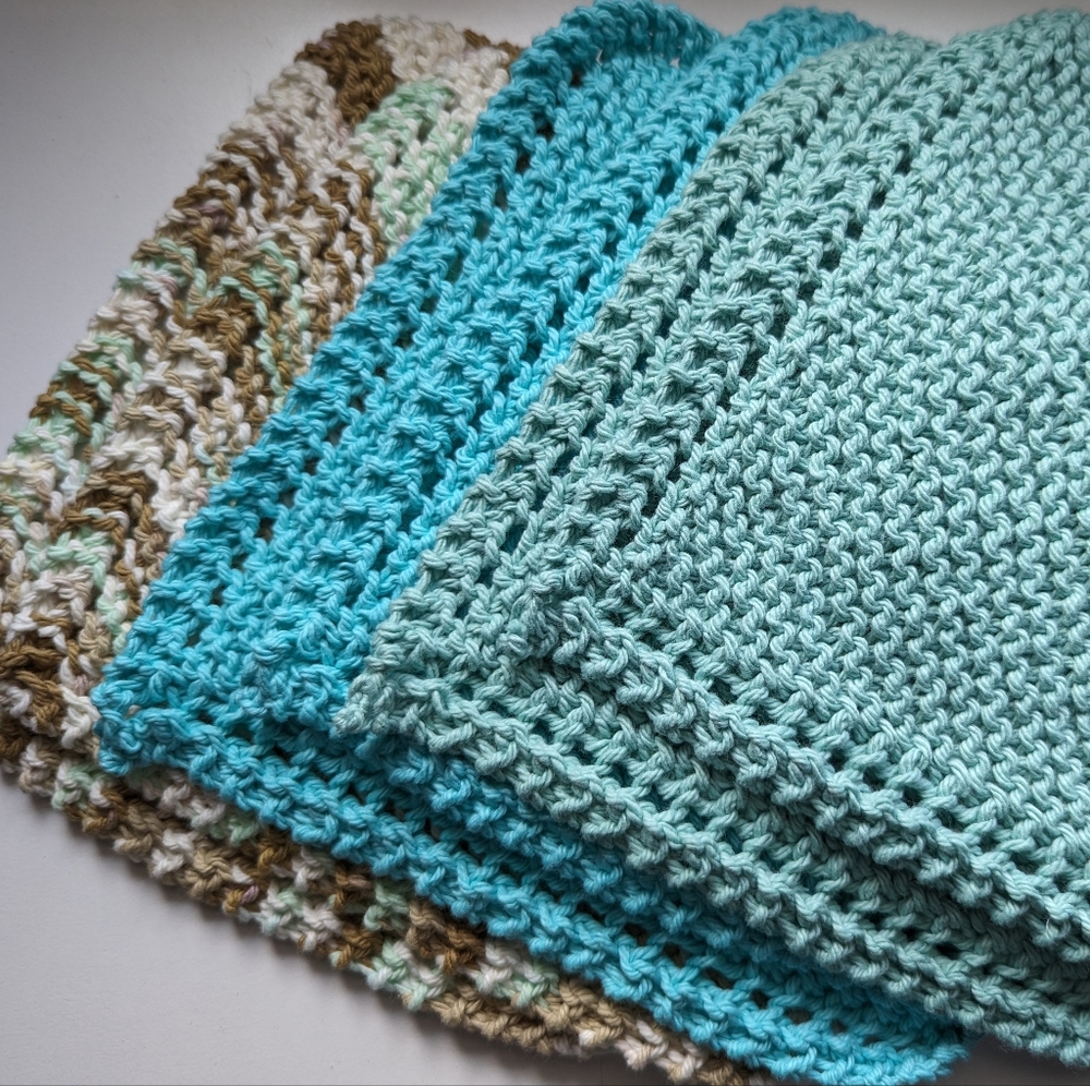 Handmade 100% Cotton Dishcloths